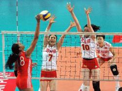 Olympic champions China claimed the second straight win over Cuba in the women's volleyball friendly series.